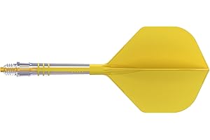 CUESOUL ROST T19 Asta per Freccette Integrata in Carbonio e Forma Standard di Volo, Set di 3