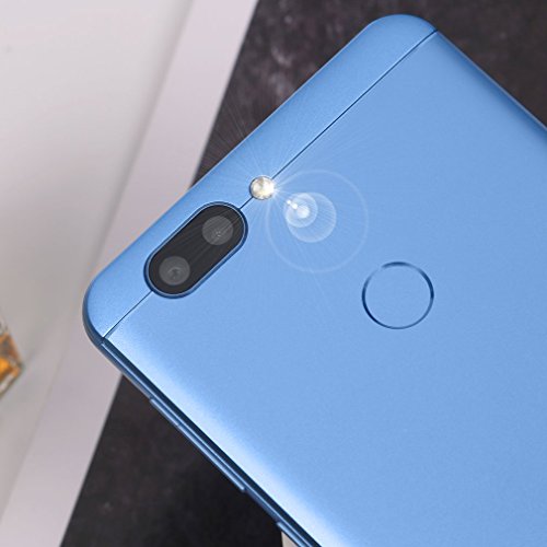 Elephone P8 Mini 4G Smartphone Ohne Vertrag 5.0 Zoll 1080P FHD IPS Android 7.0 Octa Core Dual SIM 4GB RAM+64GB ROM 16MP Vordere Kamera und 13MP+2MP Dual Hintere Kameras Fingerabdruck ID(Blau)