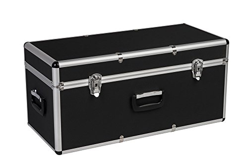 Transportkoffer mit Aluminiumrahmen und schwarzem ABS Korpus – ölbeständig und schlagfest – in verschiedenen Größen (groß) - 2