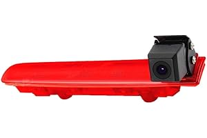 MISAYAEE Telecamera Retromarcia Specifico Per Furgone Con Luci Led Terzo Stop Posteriore per Transporter VW T5 T6 Caravelle/Multivan 2010-2016