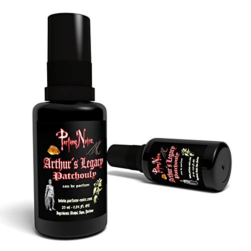 Arthur's Legacy - 25ml Patchouli Parfüm mit Vanille & Amber - veganes Eau de Parfüm im original DarXity Samtbeutel