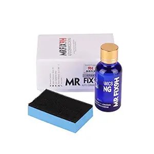 Malcm High Gloss Ceramic Car Coating Kit, Anti-scratch Car Polish Exterior Care Paint Sealant 9H Hardness 30ML (1Pcs)