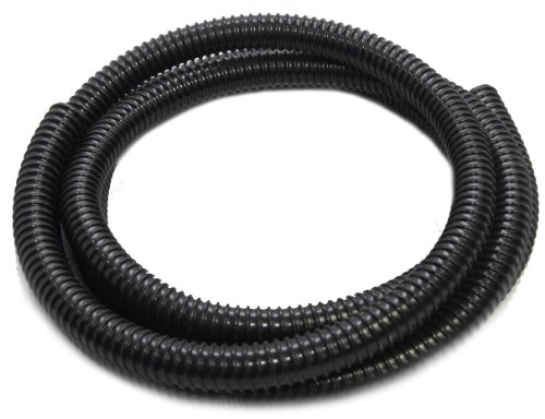 Preisvergleich Produktbild Wasserkaskaden Spiralschlauch Spiralschlauch, Schwarz, 2 x 1000 cm