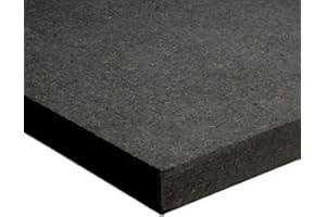 WOOD ADDICTS Pack de Tableros cuadrados de Madera Negra DM (MDF) de 9MM de Grosor, Soporte para Manualidades, Decoración, Láser, CNC, Pirograbado, Pintura, Madera Nacional (60x60 (2 ud))