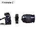 Produktbild amopofo Commlite cm-enf-e1 Pro Elektronische Autofokus Objektiv Mount Adapter für Nikon Tamron Sigma F Mount Lens to Sony E Mount Kamera, mit Aperture Control, integrierter ist & VR EXIF-Übertragung (V06)