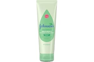 JOHNSON & JOHNSON Johnsons Baby Lot de 2 huiles crémeuses à l'aloe vera et à la vitamine E 236 ml