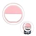 Produktbild 36 LED Selfie Ring Licht, ZXK CO Ring Selfie Licht Clip USB Wiederaufladbare Ergänzende Fotolicht Selfie Enhancing Nacht oder Dunkelheit Front Kamera Licht für iPhone 7/iPhone 7plus/iPhone 6, Samsung Galaxy S7/S7Edge/S6 Smartphones und Tablets mit 3 Ebene Helligkeit-Rosa