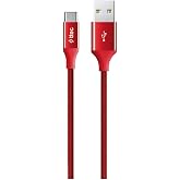 ttec AlumiCable Type-C 120cm Şarj Kablosu - Kırmızı (2DK18K)