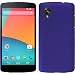 Produktbild PhoneNatic Case für Google Nexus 5 Hülle lila gummiert Hard-case + 2 Schutzfolien