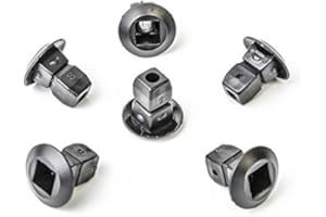 MYBA-S 10x Spreizmutter Befestigung Clips für Stoßstange Radlauf & Kotflügel für Seat & N90833801 | CL-0310