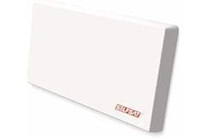 Selfsat H22D Flachantenne mit Austauschbaren Single LNB Weiß
