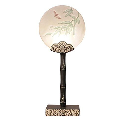 Preisvergleich Produktbild AEXU Schick Schreibtischlampe, Glühlampe, LED, Harz Lampenkörper und Harz Lampenschirm, Lampenkappe Typ G9 (ohne Glühbirne) Nennleistung 6-10W, (22 * 13 * 50cm) A ++ (Farbe: Silber) (Farbe : Black)