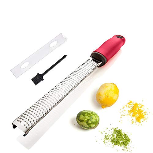 Queso de corteza de limón multiusos de acero inoxidable Queso de cítricos de limón de multi purpose Melón y frutas Herramienta de desmenuzador de rallador de acero inoxidable