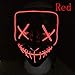 Produktbild Halloween-Maske EL Light Up Party Masken Purge Wahljahr Lustige Masken Festival Cosplay Kostüm Vorräte Glühen LED,B