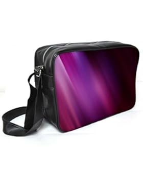 Snoogg Abstrakt Artistic Leder Unisex Messenger Bag für College Schule täglichen Gebrauch Tasche Material PU