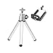 Mini Desktop Self - Tripod Stand With Phone Holder Mount Clip For Mobile Phones , Digital Camera , SLR Camera - Silver Color RS.349.00