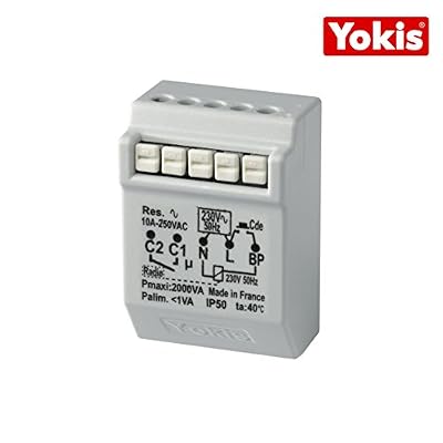 YOKIS telerupteur 10a radio power - yokis mtr2000erp