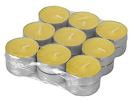 Preisvergleich Produktbild Citronella Anti-Mücken- Kerzen Teelicht -Set 18 Stück