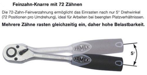 Famex Universal Werkzeugkoffer 197 tlg., 136-20 - 2