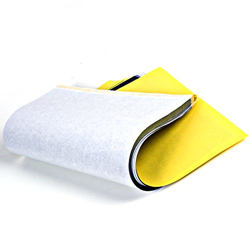 25 Blatt A4 Tattoo Matrizenpapier thermo Tranferpapier set Druckerpapier Hand 4 lagig für Tatto Tätowierung (ohne Transfertinte) - 4