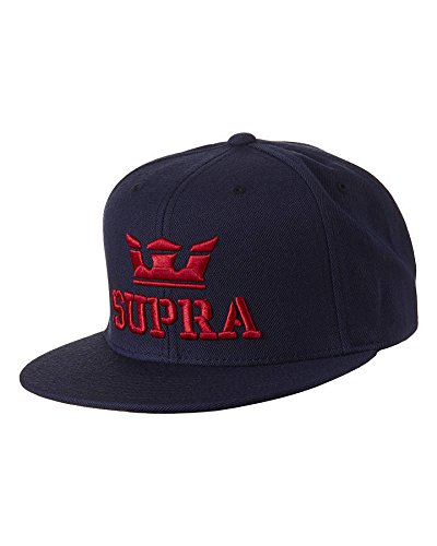 Preisvergleich Produktbild Supra Above Snapback Cap Navy Red