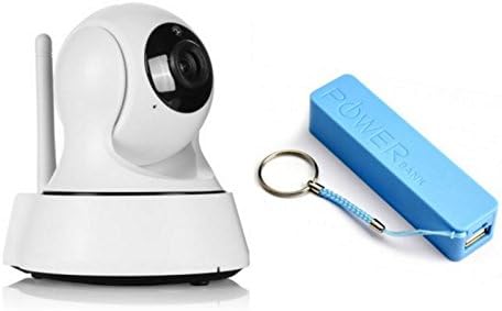 720P 1.0MP CCTV Wireless Surveillance Camera and 2600mAh Power Bank Portable Battery Charger