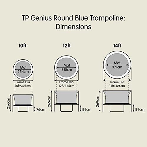 TP Toys 10 ft Genius Round Trampoline reviews TP Toys 10 ft Genius Round Trampoline