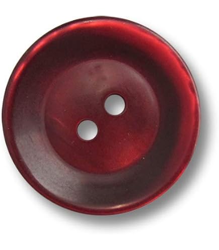 M & C Perlmutt-Knöpfe Fuchsia – 22 Mm, 6 Stück, Für Schmuck & Näharbeiten
