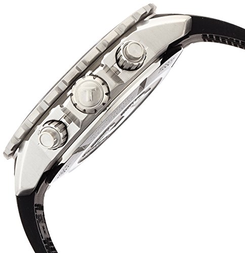 Tissot Men Stopwatch Watch with Black Dial Analog - Digital