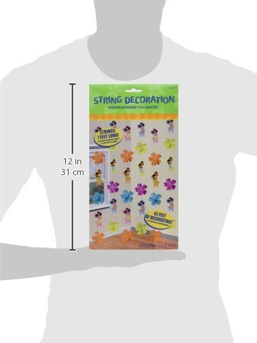 Amscan Hängegirlanden Hula Girl Hawaiian - 2