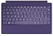Produktbild : Microsoft Surface Type Cover 2 QWERTY Tastatur mit beleuchteten Tasten für Microsoft Surface, Surface 2, Surface Pro, Surface Pro 2 – Violett (UK-Layout)