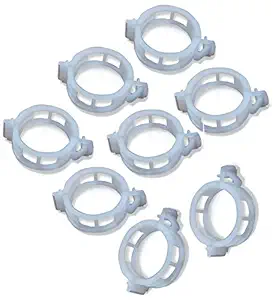 MAKNGRID Plant Support Clips Tomato Stem Clips Supports Connect to Plants Vines Trellis Twine Cages Pack of 8