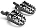 Motocross Dirt Bike Rider MX Racing Passenger Footrests Foot Pegs Motor Foot Rests 2PCS Fit For 2000-2001 Honda CR250R
