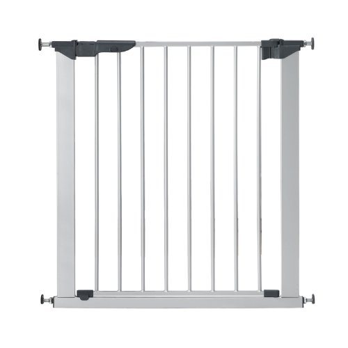 BabyDan Premier True Pressure Fit Safety Gate (Silver)