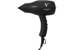 Velecta Paris - Sèche-cheveux professionnel - ICONIC TGR 2.0 Noir intense