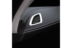 YUZHONGTIAN C Klasse W205 2014-2019 / GLC X253 2015-2019 Interieur A/C Gitter Dekor Edelstahl