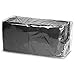 Produktbild Cocktail Servietten - Schwarz 24 cm – 250 Stück – zweilagige Papier-Servietten, Bar Caddy Servietten