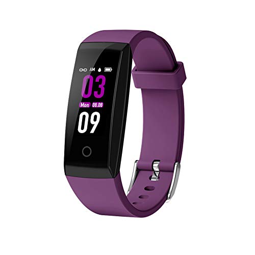 Preisvergleich Produktbild Symbat Fitness-Armband, Blutdruckmessgerät, Herzfrequenzmesser, wasserdicht, Schrittzähler, Überwachung für iOS Android