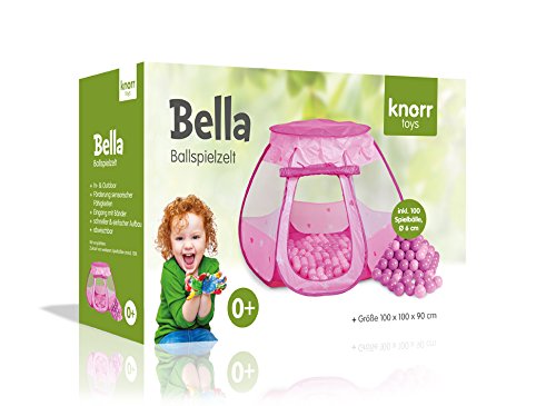 Knorrtoys 55325 – Spielzelt Bella inkl. 100 Spielbälle - 6