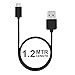 StuffHoods Motorola DROID Turbo Compatible Micro USB Cable Original Best High Speed Data Cable Fast Charging Cable Data Transfer Cable Universal Micro USB Flat Data Cable Micro USB Cable with Charging Speeds up to 2.4Amps 1 Meter Long (Black, White) RS.249.00