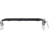 Bback Transparan Renkli Fermuarlı Kalem Kutusu 19X4X5.5 Cm Black