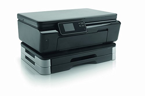 1PLUS Premium Druckerständer Monitor Ständer mit 2 Schubladen für A4 Dokumente bis 20kg - 3