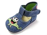 Diamantino Zapato Zapatillas Lienzo Primi Passi Rana Macho Jeans Azul Size: 17