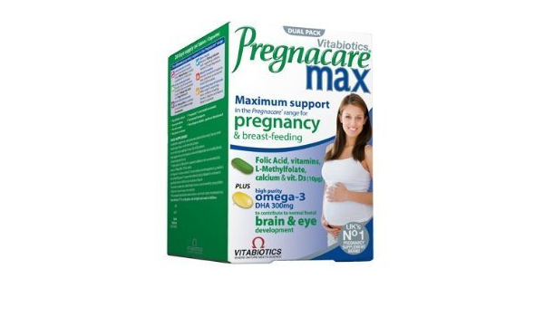 Vitabiotic Pregnacare Max 84 By Pregnacare Amazon Fr Hygiene Et Sante