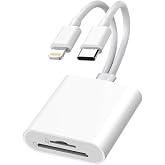 Lunatic 8360 Type-C Lightning Kart Okuyucu Micro SD TF Hafıza Kart Adapt&ouml;r&uuml; &Ccedil;evirici &Ccedil;oklayıcı Sdhc