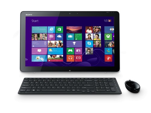 Sony VAIO Tap SVJ2022M1EWI 50,8 cm (20 Zoll Touch) All-in-One Design PC (Intel Core i3 3227U, 1,9GHz, 4GB RAM, 750GB HDD, Intel HD 4000, NFC, Win 8) weiß - 4