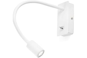 Faro Barcelona 41023 - Sami Aplique (bombilla incluida) LED, 3W, metal, color blanco