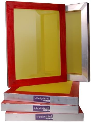 Aluminium Silk Screen 90T mesh, A4, by Handprinted