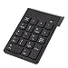 Produktbild asiproper Wireless Bluetooth 3.0 Mini Ziffernblock Ziffernblock 18 Schlüssel Digital KEYB