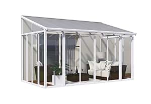 Amazon.de: Palram Veranda San Remo Wintergarten, weiß, 295 ...